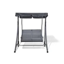 Beliani Schommelbank TESERO - Grijs Staal -BBQ En Tuin Verkoop 08e830153750415bbb0dbce24ef08ae1