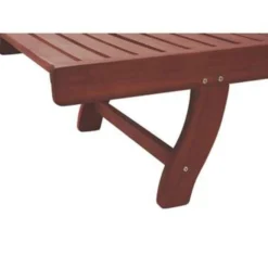 Beliani Tuinligstoel TOSCANA - Donkere Houtkleur Acaciahout 6 Beliani Tuinligstoel TOSCANA - Donkere Houtkleur Acaciahout -BBQ En Tuin Verkoop 1000000630 0102