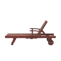 Beliani Tuinligstoel TOSCANA - Donkere Houtkleur Acaciahout 7 Beliani Tuinligstoel TOSCANA - Donkere Houtkleur Acaciahout -BBQ En Tuin Verkoop 1000000630 0103