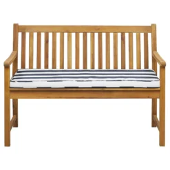 Beliani Tuinbank VIVARA - Lichte Houtkleur Fsc® Gecertificeerd Acaciahout