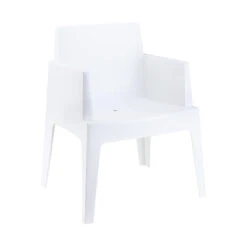 Garden Impressions Box Tuinstoel The Original Wit - 4 Stuks -BBQ En Tuin Verkoop 1000003869 0103