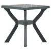 VidaXL Bistrotafel 70x70x72 Cm Kunststof Groen