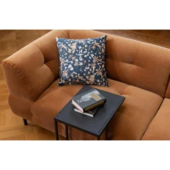 WOOOD Bijzettafel U-vorm Buiten Febe- Metaal - Zwart - 55x45x35 -BBQ En Tuin Verkoop 1000013687 0103