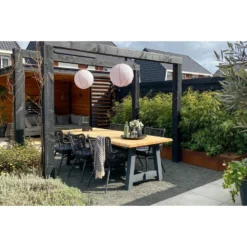 VDG Jasmine Dining Tuinstoel - Black 6 VDG Jasmine Dining Tuinstoel - Black -BBQ En Tuin Verkoop 1000031706 0102