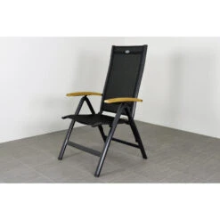 Hartman Roma Verstelbare Tuinstoel - Teak Armleuning -BBQ En Tuin Verkoop 1000031711 0102