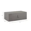 Madison - Hoes Voor Tuinset - Rechthoek - Grijs - 180 X 110 X 70