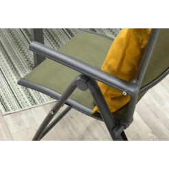 Garden Impressions Santos Tuinstoel Verstelbaar - Mos Groen -BBQ En Tuin Verkoop 1000040801 0103