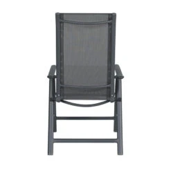 Garden Impressions Santos Verstelbare Tuinstoel - Donker Grijs -BBQ En Tuin Verkoop 1000040802 0103