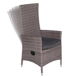Garden Impressions Nice Verstelbare - Stoel Grijs -BBQ En Tuin Verkoop 1000040804 0104