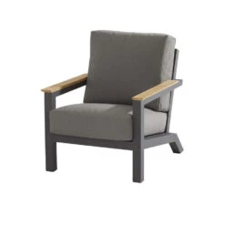 4 Seasons Outdoor Capitol Lounge Tuinstoel - Donker Grijs -BBQ En Tuin Verkoop 1000042157 0104