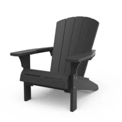 Keter Troy Adirondack Tuinstoelen Met Ice Cube Tafel - Grafiet -BBQ En Tuin Verkoop 1000042270 0103