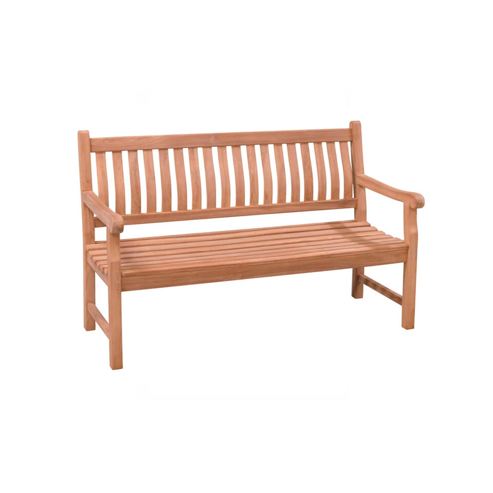 Livingfurn - Tuinbank Bench Patrick - 50x150x60 - Teakhout 1 Livingfurn - Tuinbank Bench Patrick - 50x150x60 - Teakhout