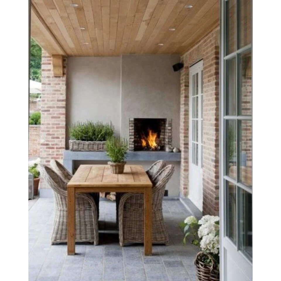 Livingfurn - Tuintafel Table Evoy - 100x220x78 - Teakhout 2 Livingfurn - Tuintafel Table Evoy - 100x220x78 - Teakhout - Image 2