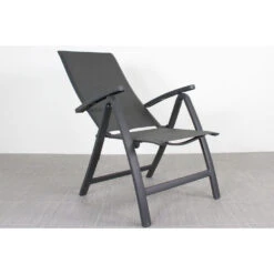 VDG Corsica Verstelbare Tuinstoel - Antraciet -BBQ En Tuin Verkoop 1000048048 0103