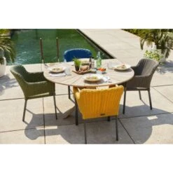 Hartman Cairo Tuinstoel Xerix - Green - Inclusief Kussen -BBQ En Tuin Verkoop 1000048054 0103