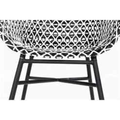 Hartman Delphine Dining Stoel White - Black -BBQ En Tuin Verkoop 1000048786 0102