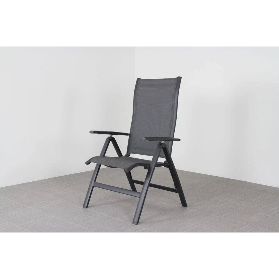 Suns New Castle Verstelbare Tuinstoel - Antraciet 3 Suns New Castle Verstelbare Tuinstoel - Antraciet - Image 3