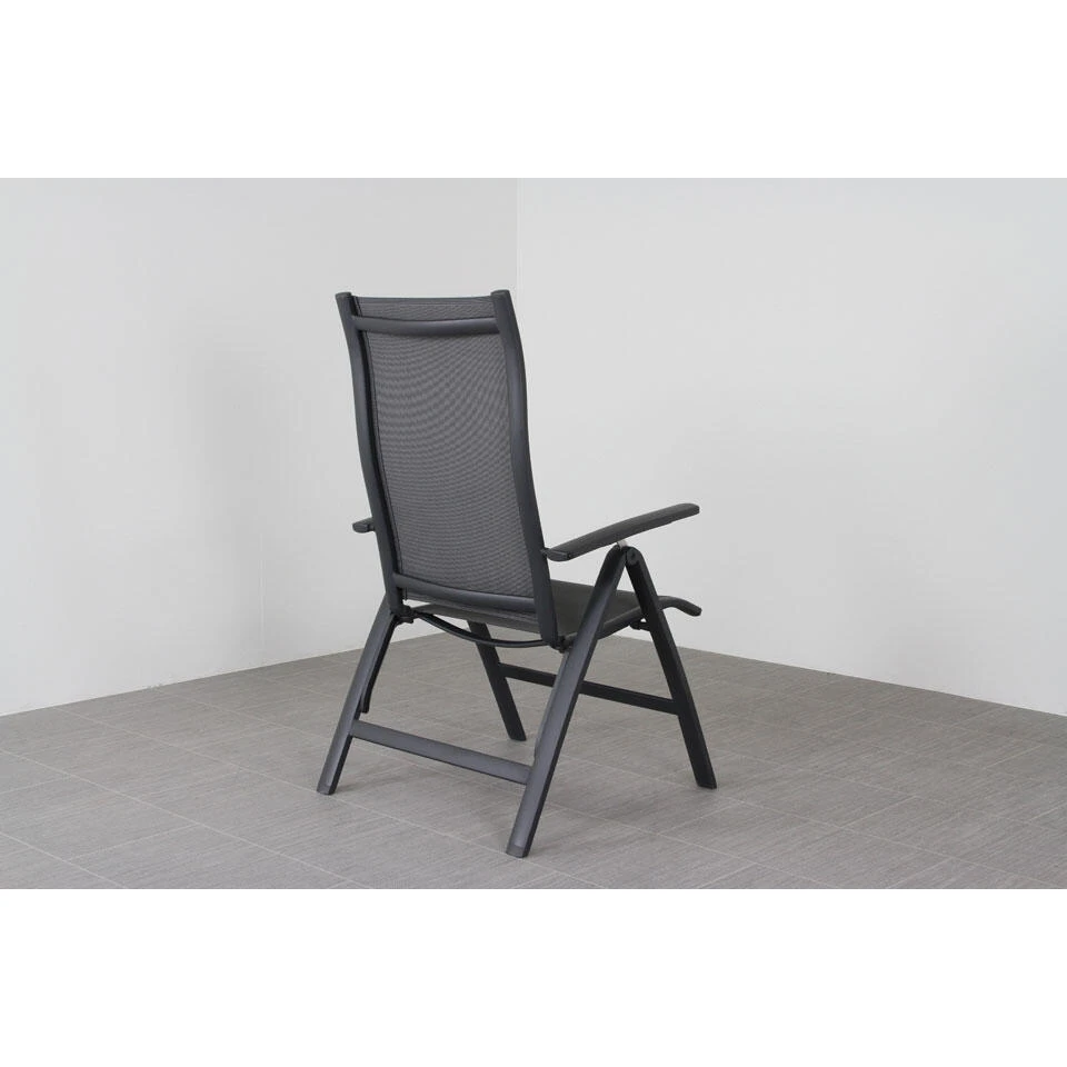 Suns New Castle Verstelbare Tuinstoel - Antraciet 4 Suns New Castle Verstelbare Tuinstoel - Antraciet - Image 4