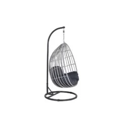 Garden Impressions Panama Swing Egg Hangstoel - Cloudy Grey -BBQ En Tuin Verkoop 1000050055 0102