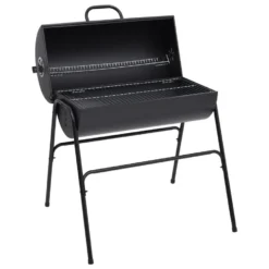VidaXL Barbecuevat Met 2 Kookroosters 80x95x90 Cm Staal Zwart
