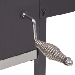 VidaXL Houtskoolbarbecue Met Onderplank Zwart -BBQ En Tuin Verkoop 1000050373 0103