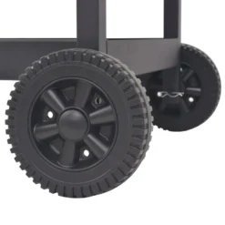 VidaXL Houtskoolbarbecue Met Onderplank Zwart -BBQ En Tuin Verkoop 1000050373 0105