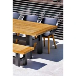 Hartman Sophie Studio Dining Armstoel - Carbon Black - Teak Poot 6 Hartman Sophie Studio Dining Armstoel - Carbon Black - Teak Poot -BBQ En Tuin Verkoop 1000053222 0102