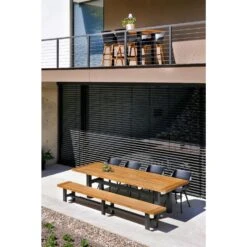 Hartman Sophie Studio Dining Armstoel - Carbon Black - Teak Poot 7 Hartman Sophie Studio Dining Armstoel - Carbon Black - Teak Poot -BBQ En Tuin Verkoop 1000053222 0103