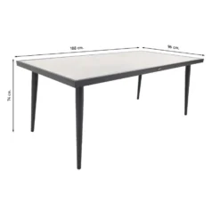 Hartman Constantine Tafel 188 X 96 Cm. - Xerix / Ceramic 6 Hartman Constantine Tafel 188 X 96 Cm. - Xerix / Ceramic -BBQ En Tuin Verkoop 1000053243 0102
