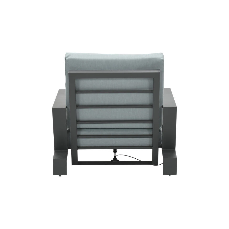 Garden Impressions Lincoln Verstelbare Loungestoel - Mint Grey 4 Garden Impressions Lincoln Verstelbare Loungestoel - Mint Grey - Image 4