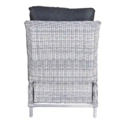 Garden Impressions Santa Rosa Tuinstoel + Voetenbank - L. Grijs -BBQ En Tuin Verkoop 1000054028 0103