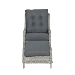 Garden Impressions Santa Rosa Relax Tuinstoel+voetenbank Vintage 6 Garden Impressions Santa Rosa Relax Tuinstoel+voetenbank Vintage -BBQ En Tuin Verkoop 1000054029 0103