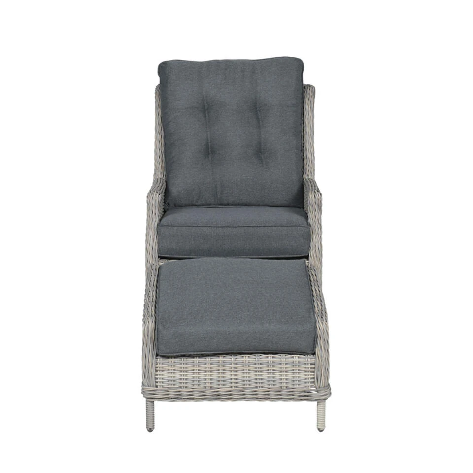 Garden Impressions Santa Rosa Relax Tuinstoel+voetenbank Vintage 3 Garden Impressions Santa Rosa Relax Tuinstoel+voetenbank Vintage - Image 3