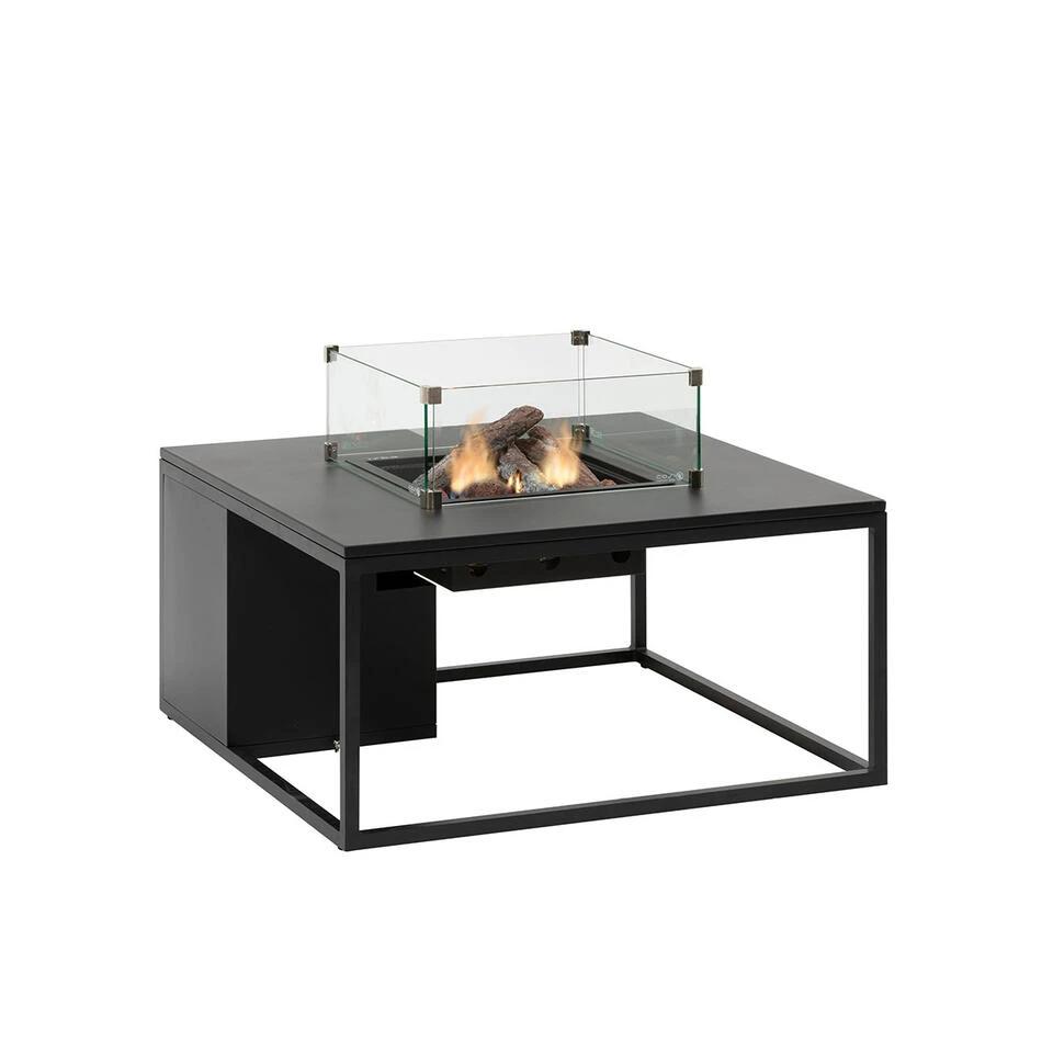 Cosi Fires - Cosiloft Lounge Gas Vuurtafel Black Frame - Black Top - 100 Cm 3 Cosi Fires - Cosiloft Lounge Gas Vuurtafel Black Frame - Black Top - 100 Cm - Image 3