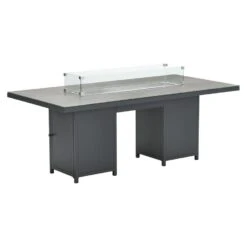 Garden Impressions Glasso Dining Vuurtafel 200 X 100