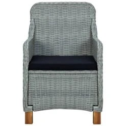VidaXL Tuinstoelen 2 St Met Kussens Poly Rattan Lichtgrijs 6 VidaXL Tuinstoelen 2 St Met Kussens Poly Rattan Lichtgrijs -BBQ En Tuin Verkoop 1000056516 0103