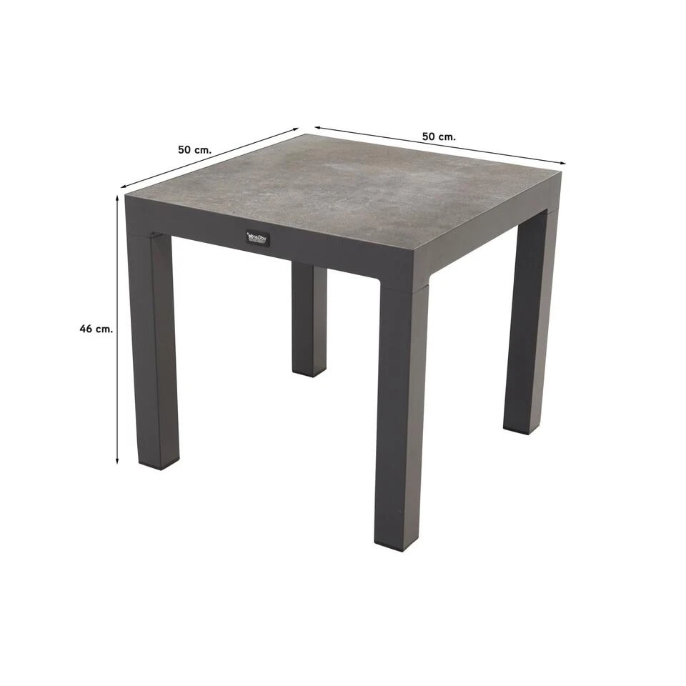 VDG Cairns Ligbedden + Bijzettafel Atlanta - Antraciet 4 VDG Cairns Ligbedden + Bijzettafel Atlanta - Antraciet - Image 4