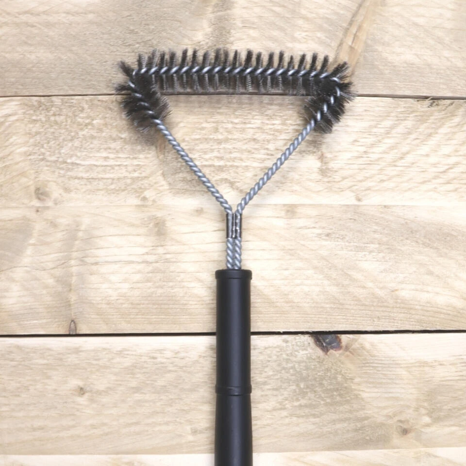 Orange85 BBQ Borstel Staaldraad 40 Cm RVS Staalborstel Barbecue 2 Orange85 BBQ Borstel Staaldraad 40 Cm RVS Staalborstel Barbecue - Image 2