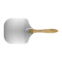 Krumble Pizzaschep Vierkant Met Houten Handvat - 70 Cm - RVS