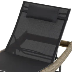 Tectake - Ligbed Delphine- 211 Cm Lang - Natuur 7 Tectake - Ligbed Delphine- 211 Cm Lang - Natuur -BBQ En Tuin Verkoop 1000077828 0103