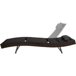 Tectake - Wicker Ligbed Delphine, Mixed Bruin, 211 Cm Lang 6 Tectake - Wicker Ligbed Delphine, Mixed Bruin, 211 Cm Lang -BBQ En Tuin Verkoop 1000077830 0102