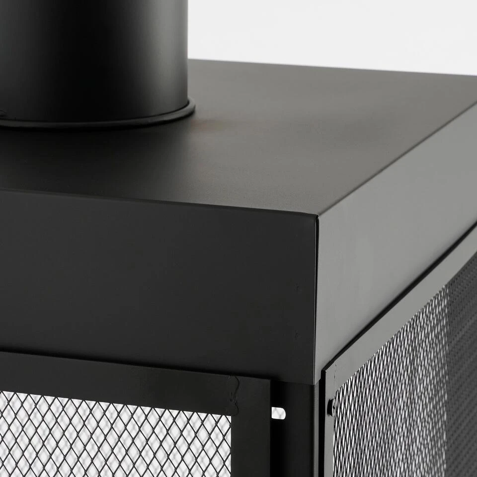 Mica Decorations Tuinhaard - L47 X B44 X H194 Cm - Metaal - Zwart 4 Mica Decorations Tuinhaard - L47 X B44 X H194 Cm - Metaal - Zwart - Image 4