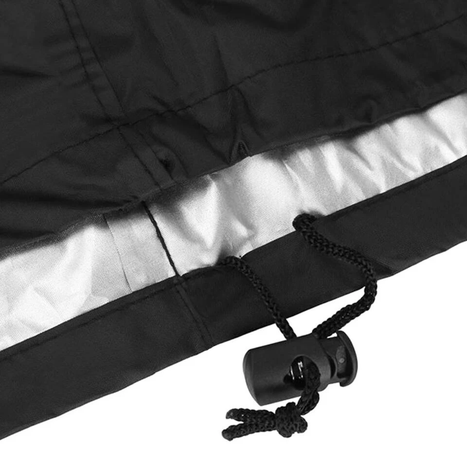 QUVIO Barbecue Beschermhoes - Waterdicht - 60 X 80 X 100 Cm - Zwart 2 QUVIO Barbecue Beschermhoes - Waterdicht - 60 X 80 X 100 Cm - Zwart - Image 2