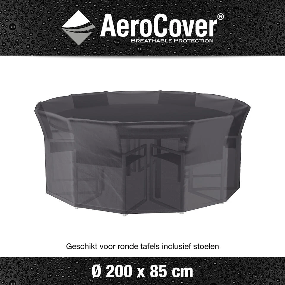 Ronde Tuinsethoes 200x85 Cm. - Aerocover 2 Ronde Tuinsethoes 200x85 Cm. - Aerocover - Image 2