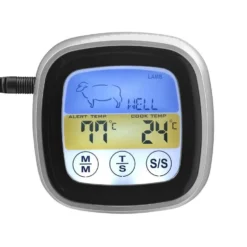 Orange85 Keuken Thermometer Met Digitaal Scherm Zwart 7.6x7.6x2.5 Cm RVS Koken 6 Orange85 Keuken Thermometer Met Digitaal Scherm Zwart 7.6x7.6x2.5 Cm RVS Koken -BBQ En Tuin Verkoop 1000085793 0110