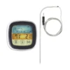 Orange85 Keuken Thermometer Met Digitaal Scherm Zwart 7.6x7.6x2.5 Cm RVS Koken