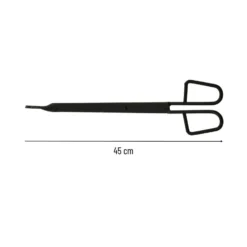 Orange85 Haardtang Voor Kolen En Hout Openhaard Set 45 Cm Metaal -BBQ En Tuin Verkoop 1000085800 0110