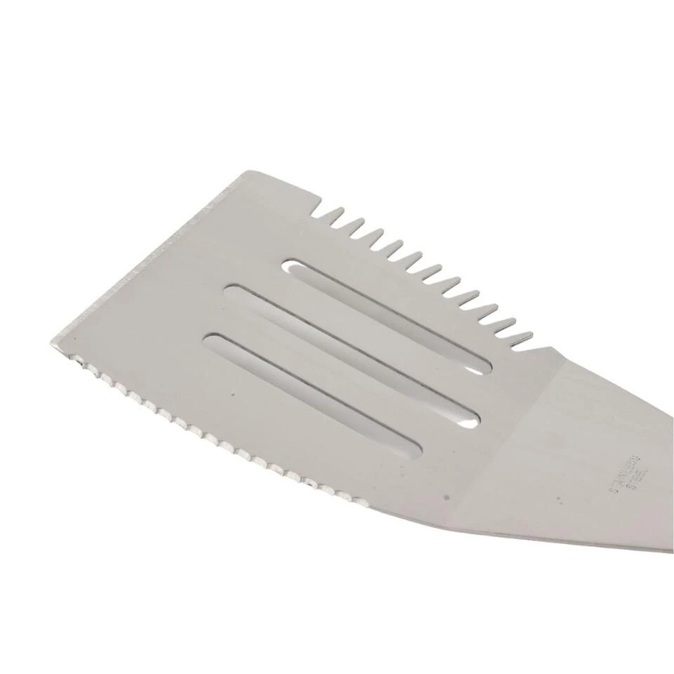 Orange85 BBQ Spatel RVS 41cm Houten Handvat Barbecue Gereedschap 4 Orange85 BBQ Spatel RVS 41cm Houten Handvat Barbecue Gereedschap - Image 4