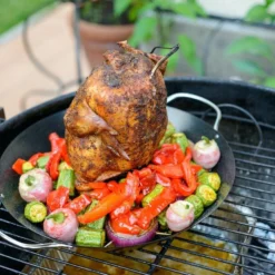 Orange85 Barbecue Kippengril Kiprgrill Chicken Sitter 27x14 Metaal -BBQ En Tuin Verkoop 1000085829 0110