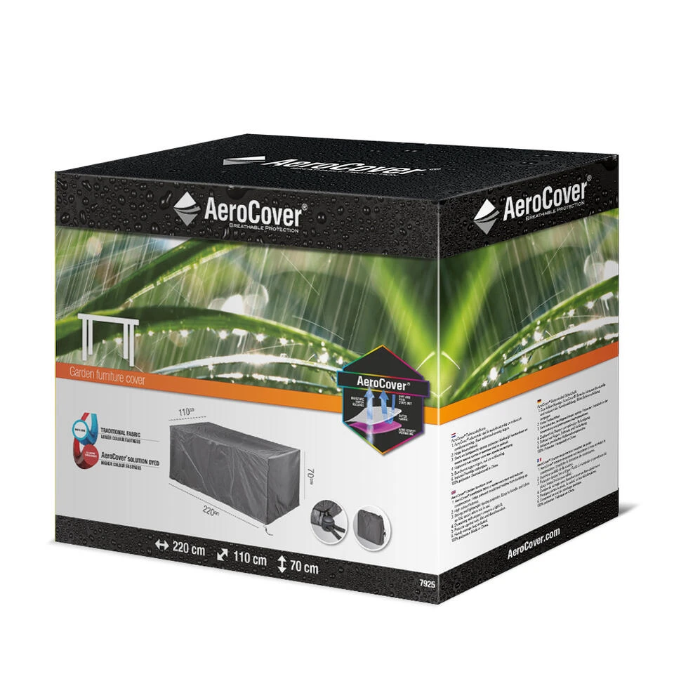Aerocover Tuintafelhoes 220x110 Cm 3 Aerocover Tuintafelhoes 220x110 Cm - Image 3